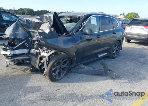 2024 BMW X3 Sdrive30I z USA, uszkodzony, nr VIN 5UX43DP06R9U24697